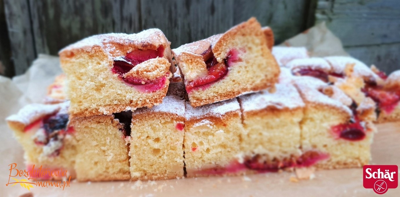 Przepis Na Prosty Placek Ucierany Z Owocami Bez Glutenu I Mleka