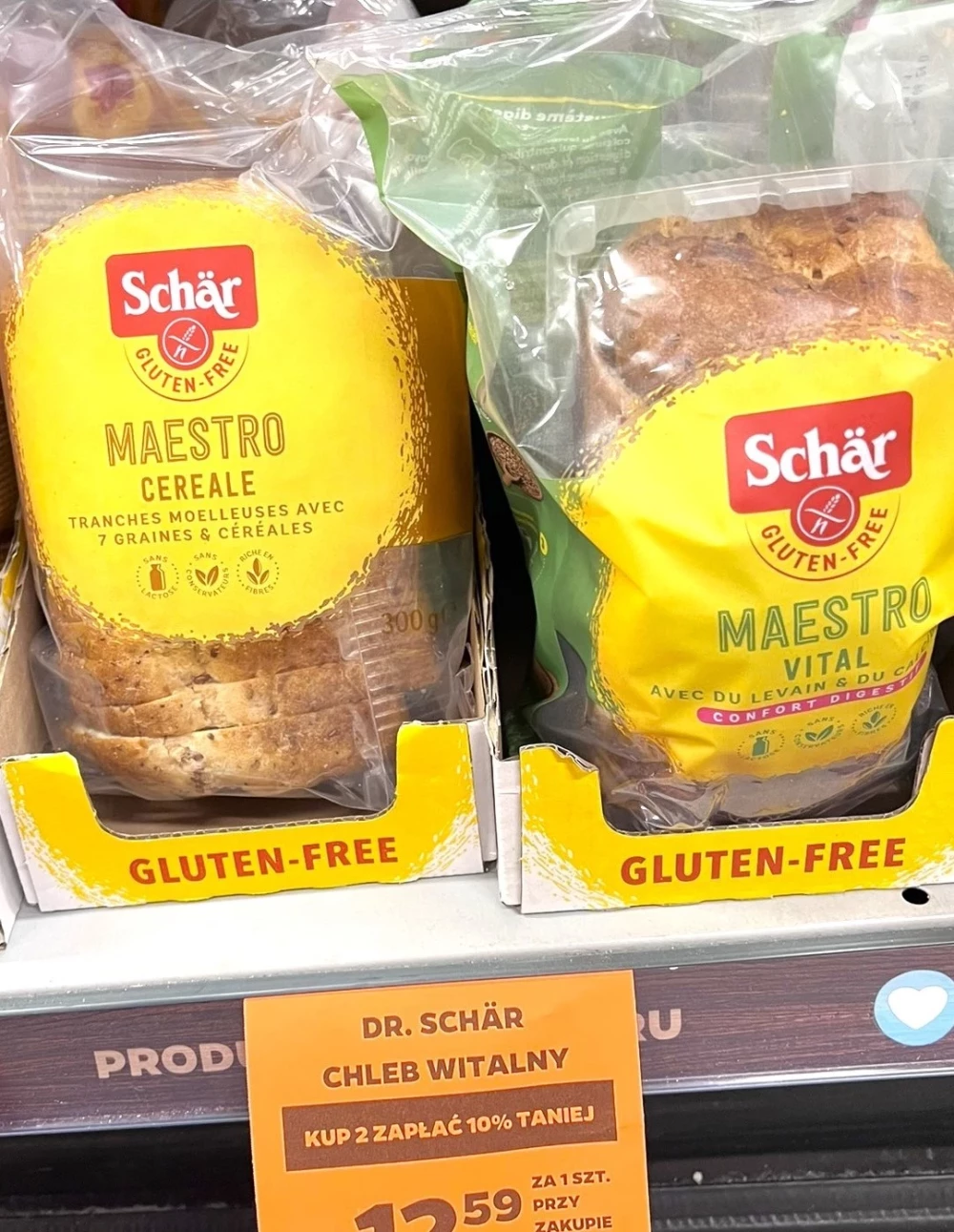Nr 1 w Europie: włoski chleb bezglutenowy Schär