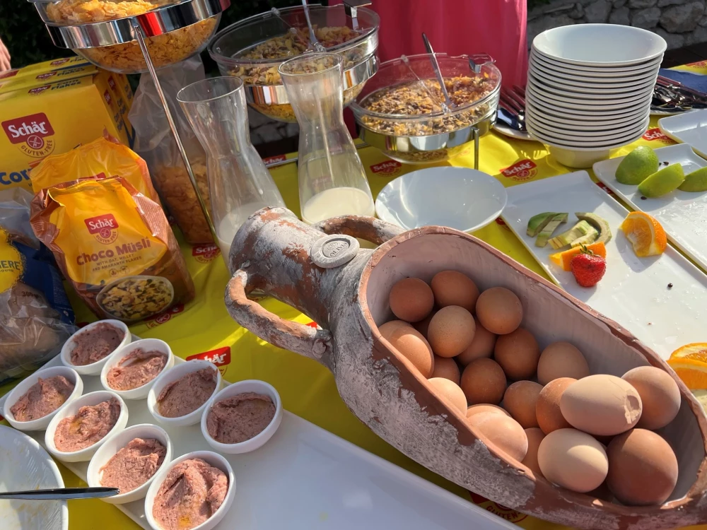 Bezglutenowe śniadanie w słonecznej Chorwacji