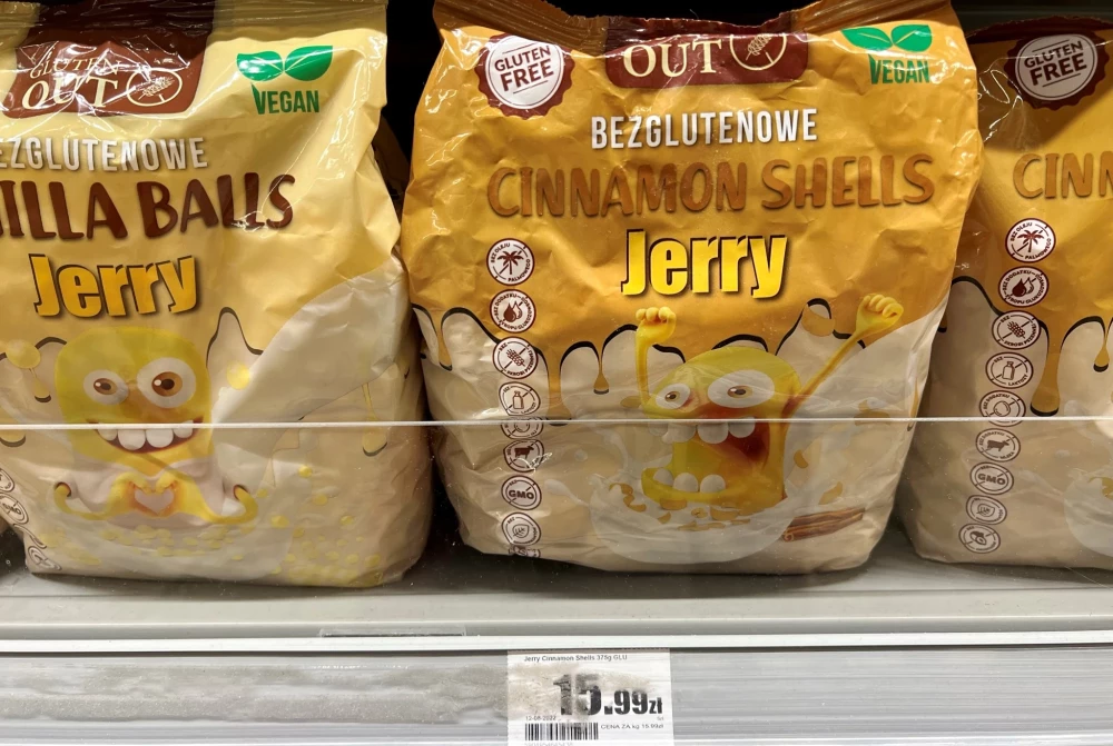 Bezglutenowe płatki cynamonowe Jerry