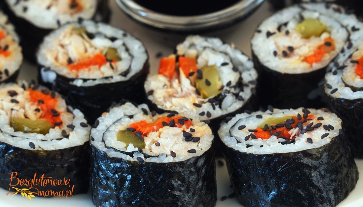 Bezglutenowe sushi