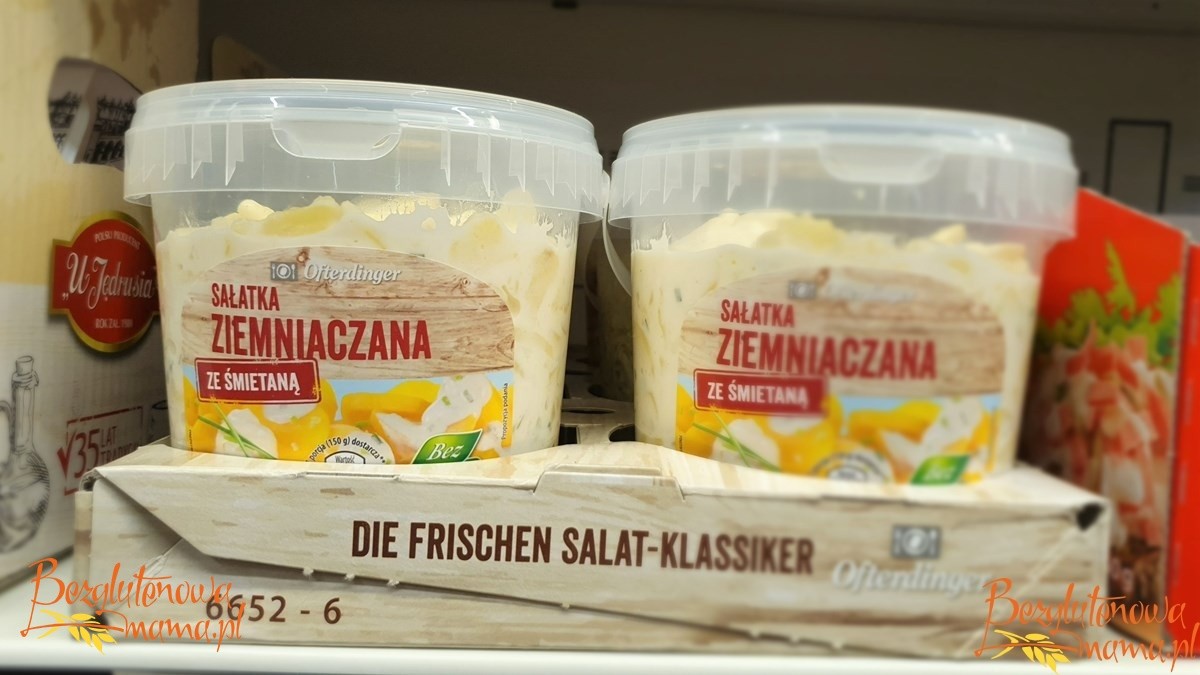 Ziemniaczana sałatka bezglutenowa w ALDI