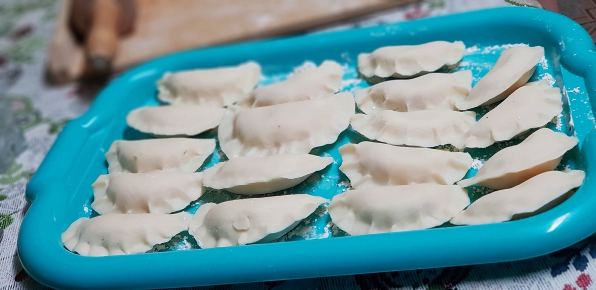 Bezglutenowe pierogi z kapustą i grzybami Bezglutenowa mama